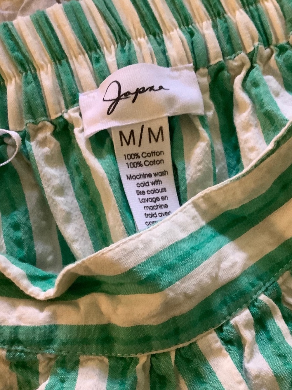 Japna Striped Shorts M - Picture 3 of 3